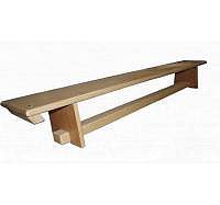 Švédská lavička 2 m s kladinkou