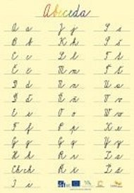 Psací abeceda (90x130 cm)