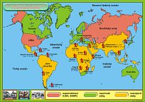 Blokové rozdělení světa v době studené války a ozbrojené konflikty ve 2. polovině 20. století