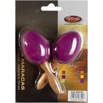 Pár vajíček, krátká rukojeť, purpurové Stagg EGG MA S/PP