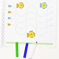 Grafomotorická cvičení - zvířátka