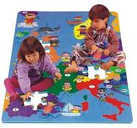 Mapa Evropy pěnové puzzle - PN 190P