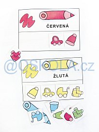 Základní barvy - strukturované karty