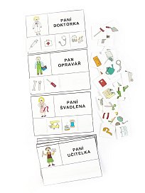 Povolání - strukturované karty