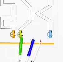 Hrátky s fixou - Cestičky