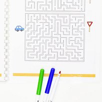 Hrátky s fixou - Bludiště