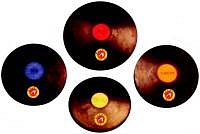 Disk gumový atletický tréninkový 1 kg