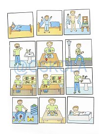 Činnosti během dne - kluk