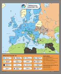 Neklidná Evropa v letech 2008 - 2016
