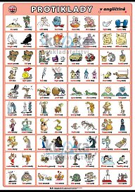 Protiklady v angličtině (100 x 70 cm)