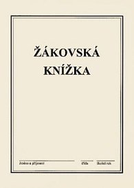 Žákovská knížka - béžová, lesklá, 1.-2.st.