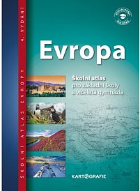 Evropa –  atlas pro ZŠ a víceletá gymnázia