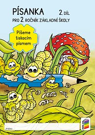 Písanka 2, 2. díl – "Píšeme tiskacím písmem" – dvoubarevná