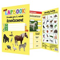Hravá prvouka - Živočichové - PS - Lapbook (nad 15 ks cena 105 Kč/ks)