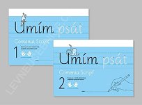 Umím psát - Pro leváky i praváky: AS metoda (1.+2. díl) - Písanka pro 1. ročník zrakově postižené