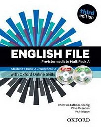 English File Third Edition Pre-intermediate Multipack A with Oxford Online Skills