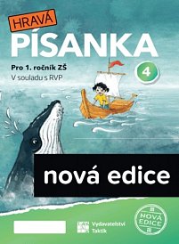 Hravá písanka pro 1.ročník - 4.díl - nová edice (nad 15 ks cena 24 Kč/ks)
