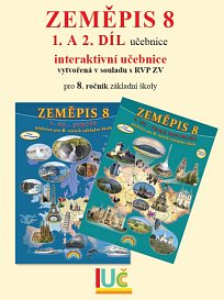 IUČ PĚTILETÁ  Zeměpis 8, učebnice 1. a 2. díl 