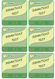 IUČ ROČNÍ Didaktické testy Příprava na přijímací zk. na SŠ z ČJ