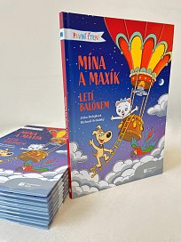 První čtení: Mína a Maxík letí balónem (nad 15 ks cena 139 Kč/ks)