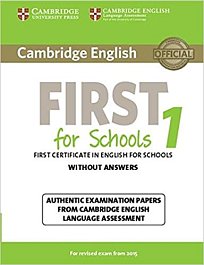 Cambridge English First for Schools 1 - Student's Book without Answers