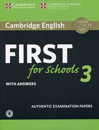 Cambridge English First for Schools 3 - Student's Book with Answers with Audio