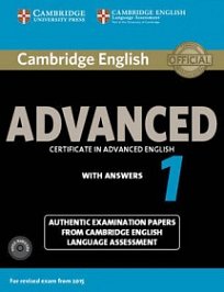 Cambridge English Advanced 1 - Student's Book Pack (Student's Book with Answers and Audio CDs (2))