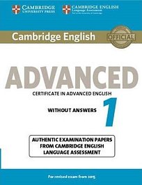Cambridge English Advanced 1 - Student's Book without Answers