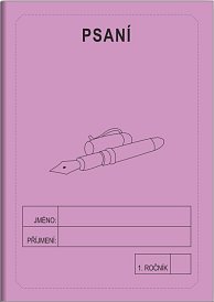 Psaní 1, světle fialová