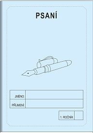 Psaní 1, světle modrá