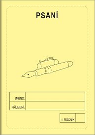 Psaní 1, světle žlutá