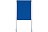 Oboustranná textilní paravánová nástěnka modrá 120x90 ekoTAB