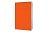 Bílá magnetická tabule na zeď 90x120 s otevíracím křídlem ekoTAB - nástěnka oranžová